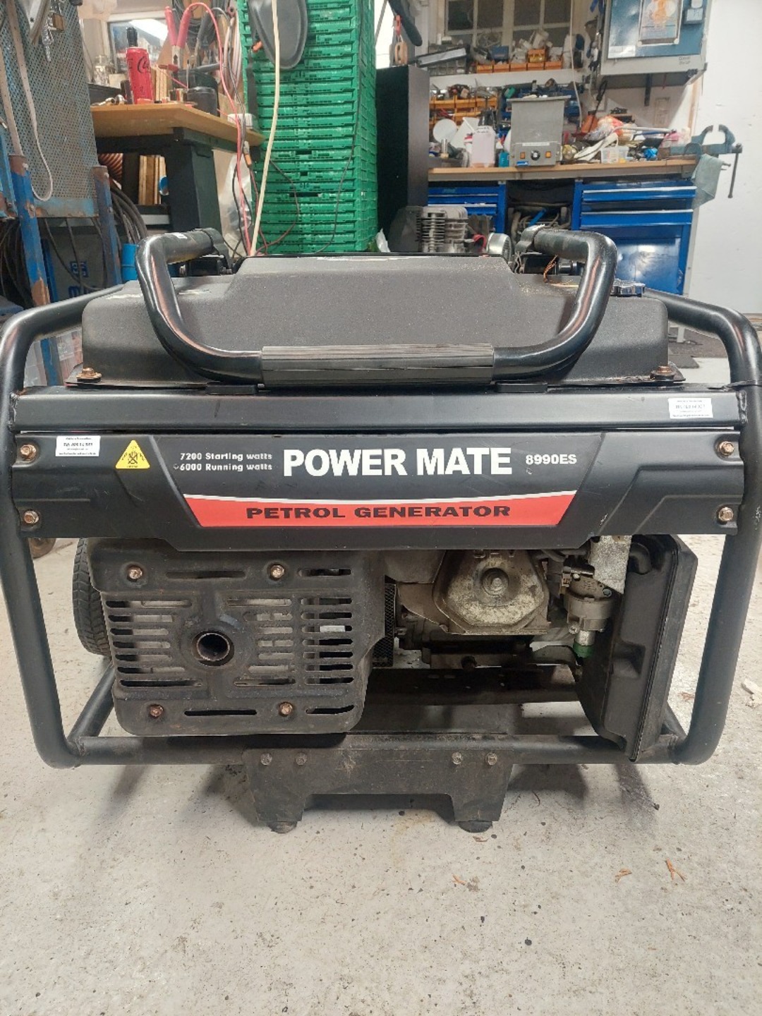 Stort strømaggregat