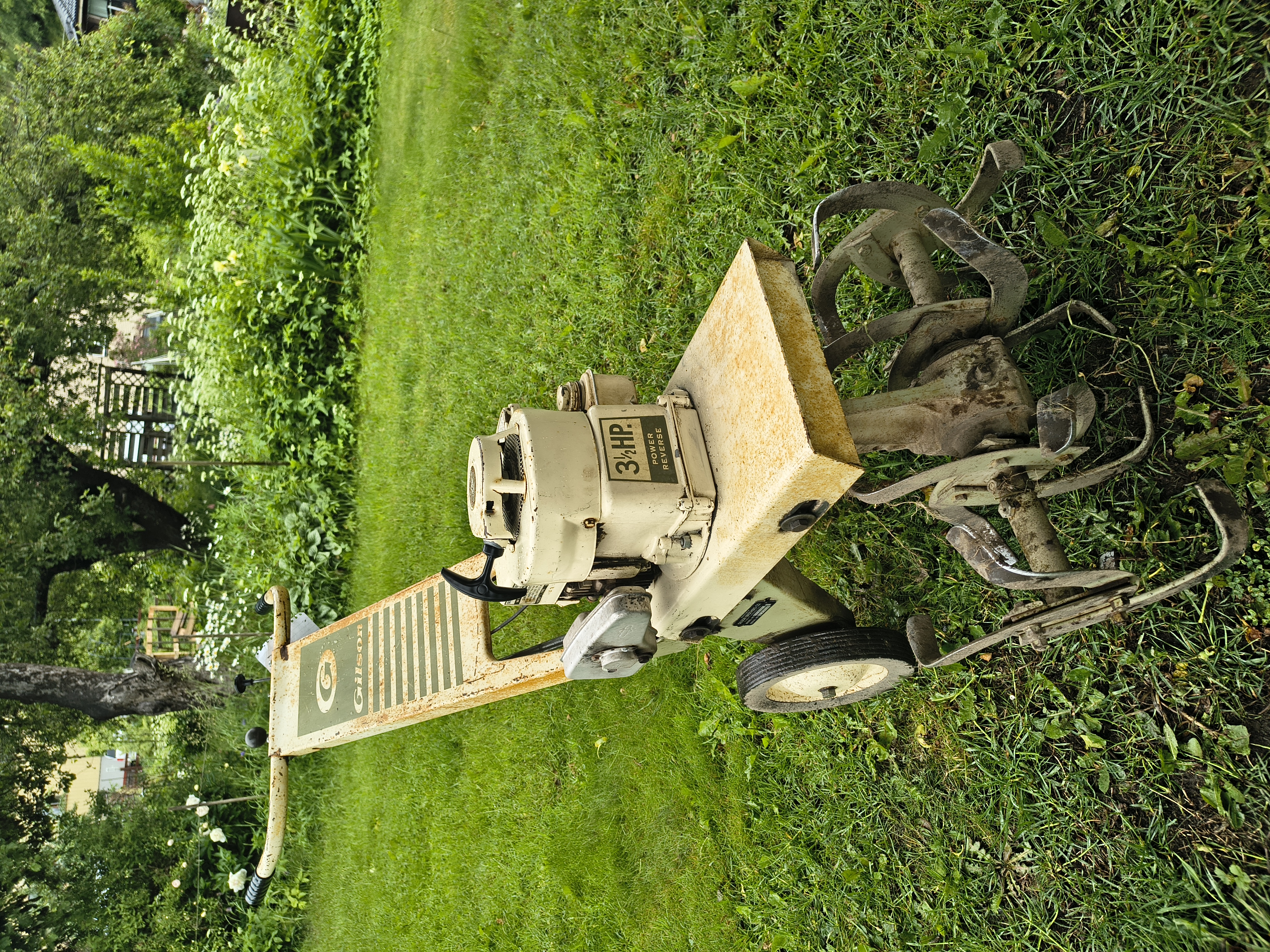 Gilson jordfräs 3,5 hp 