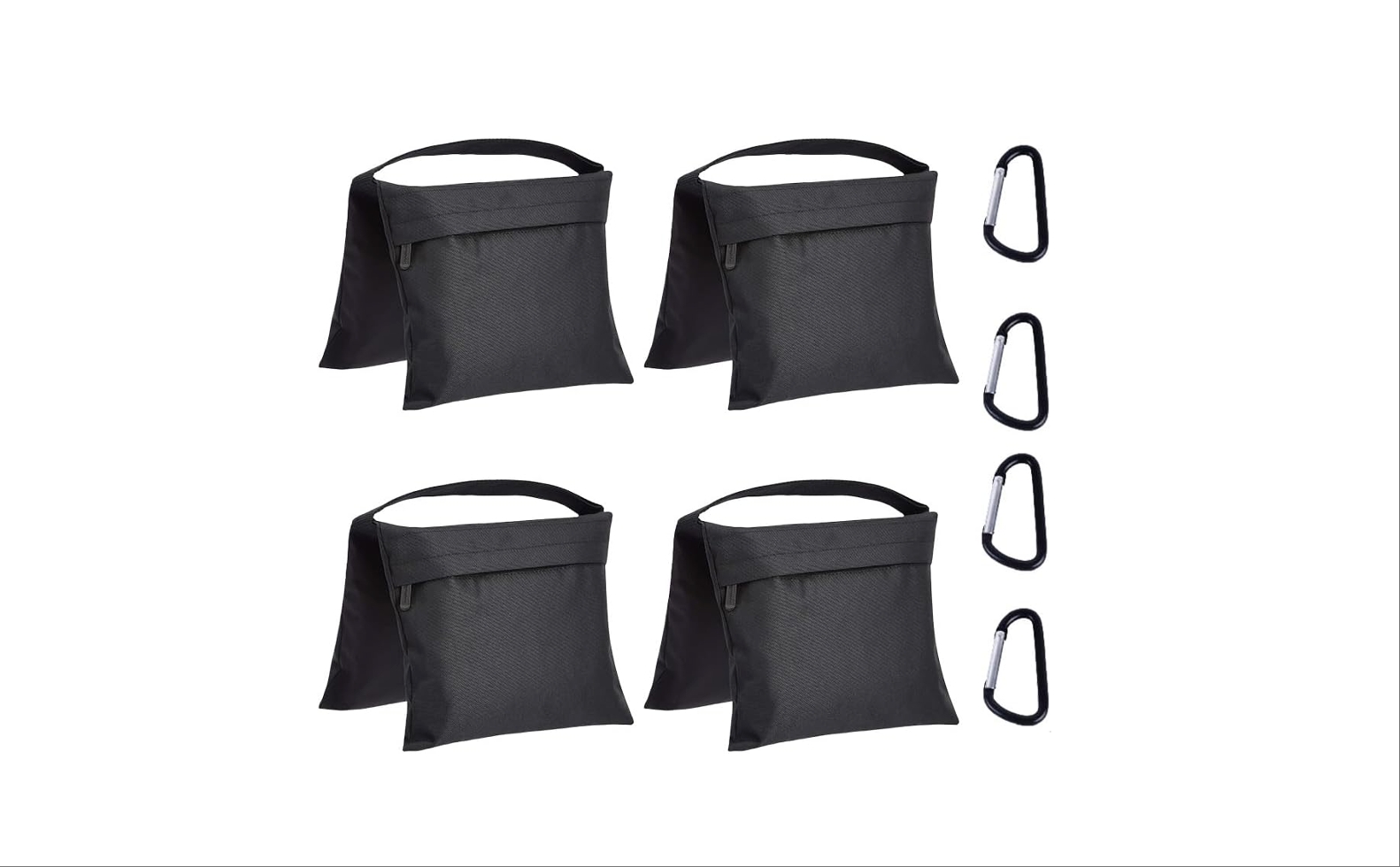 Sandbags x 4 for light stands, reflectors, softboxes and photo studio
