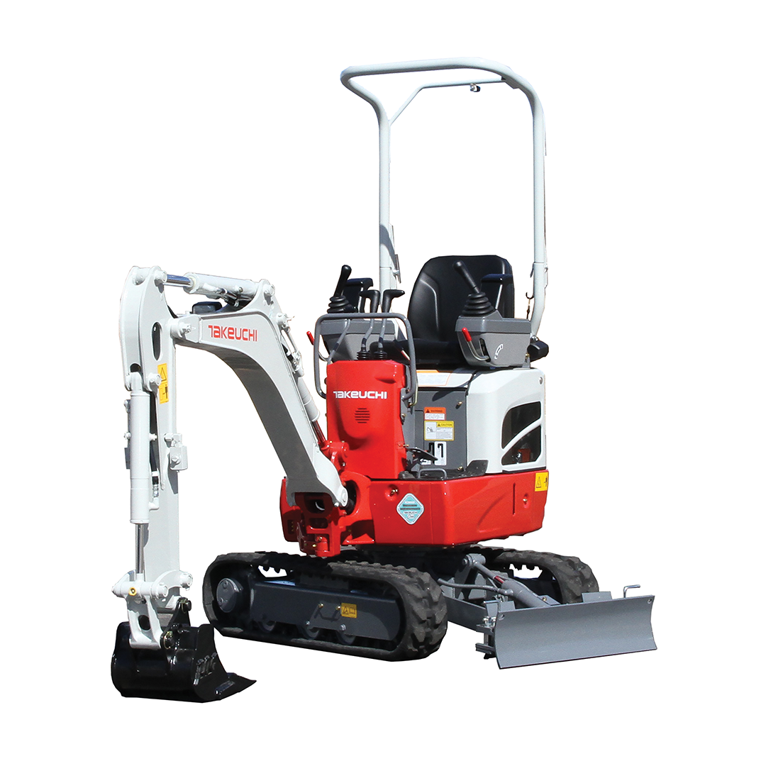 Takeuchi tb210r inkl 3 skopor