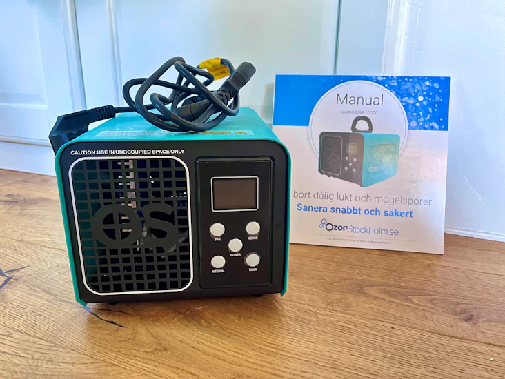 Få bort lukten - 10 000 mg/h ozongenerator