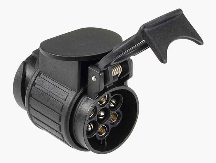 Släpvagnsadapter från 13 till 7 punkter