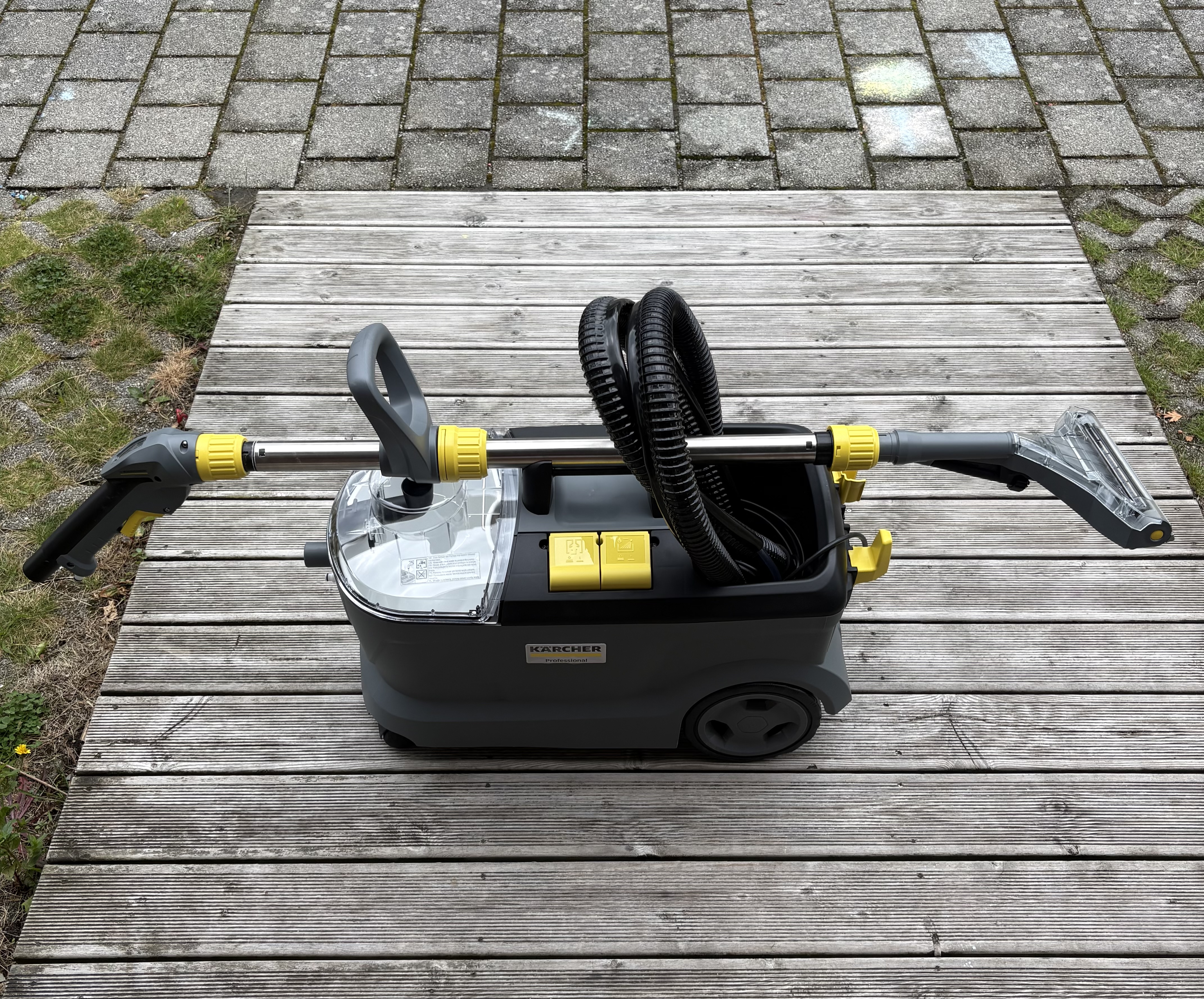 Karcher puzzi 10/1 tekstilrens