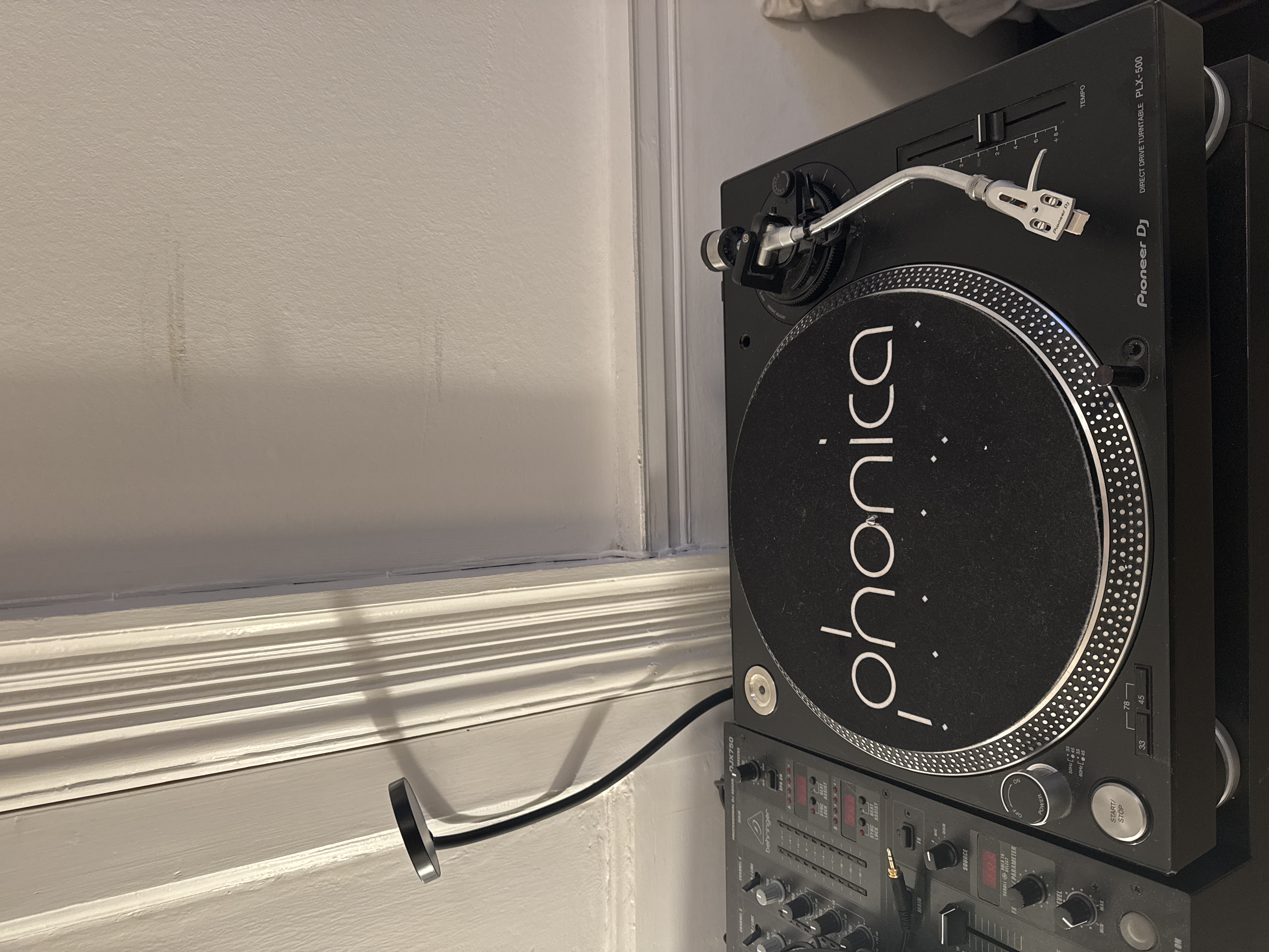 Pioneer plx-500 direct drive turntable - single