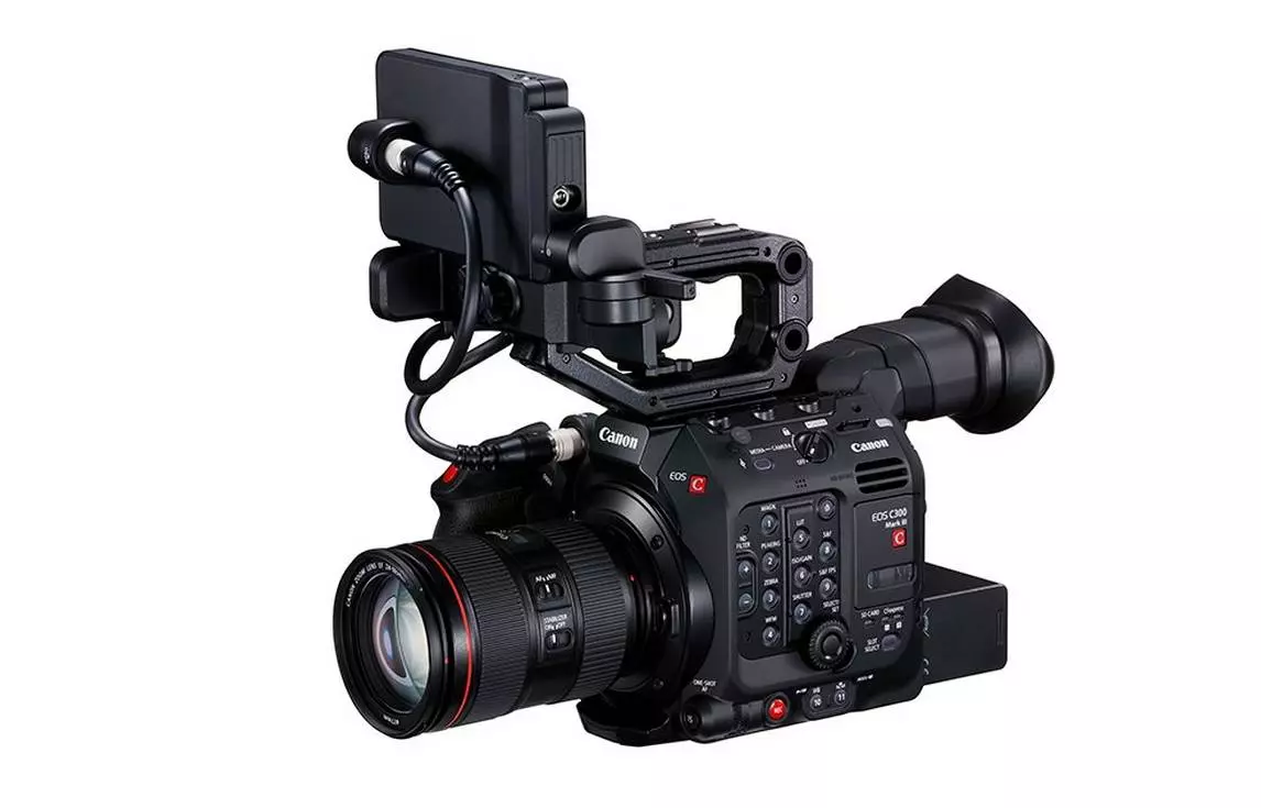Canon c300 mkiii med canon 24-105mm