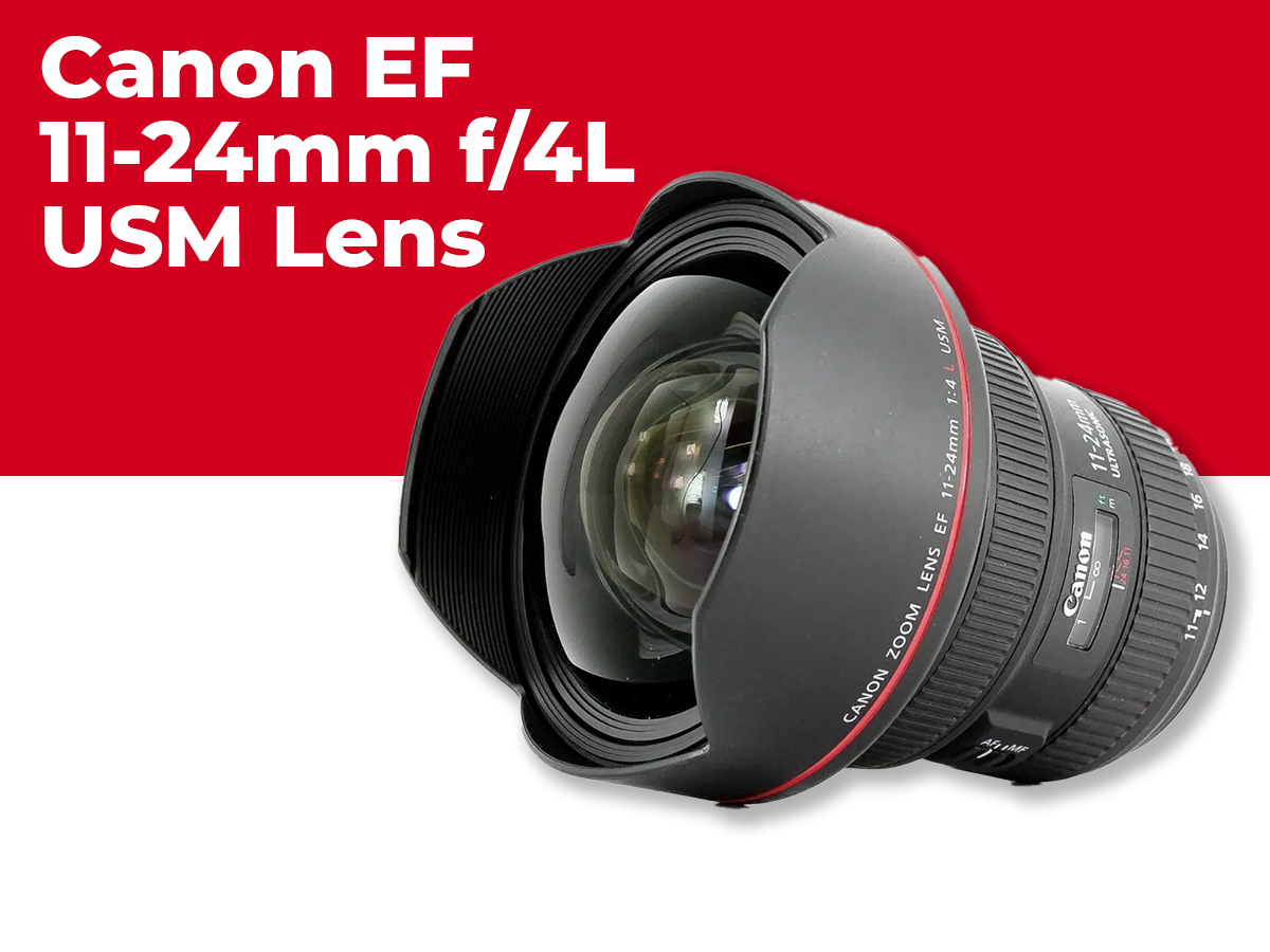 Canon ef 11-24mm f/4l usm lens
