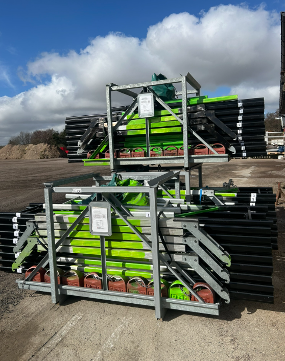 Takskydd 50 m – slipp byggställning, jobba säkert!