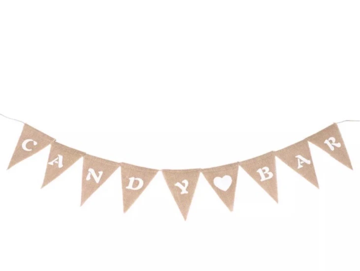 Candybar skilt/banner