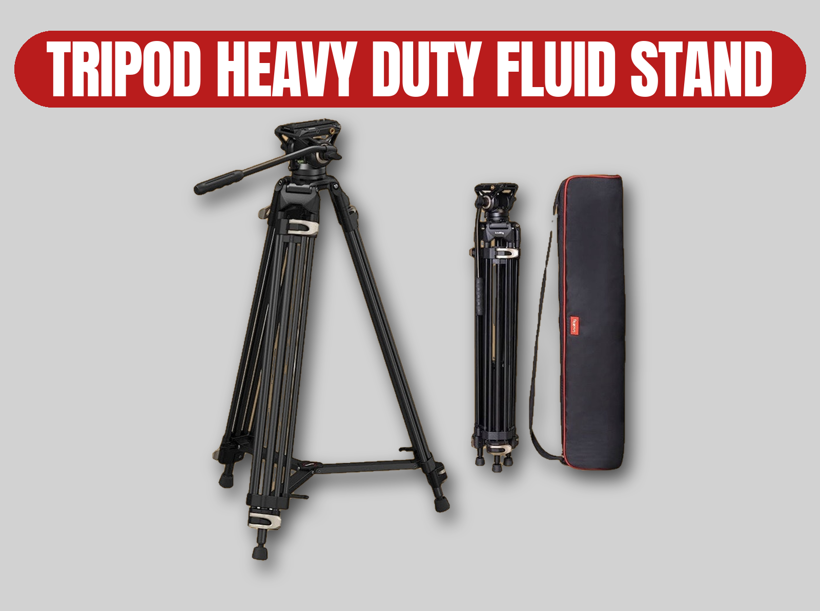 Smallrig tripod | heavy duty / fluid head / stand