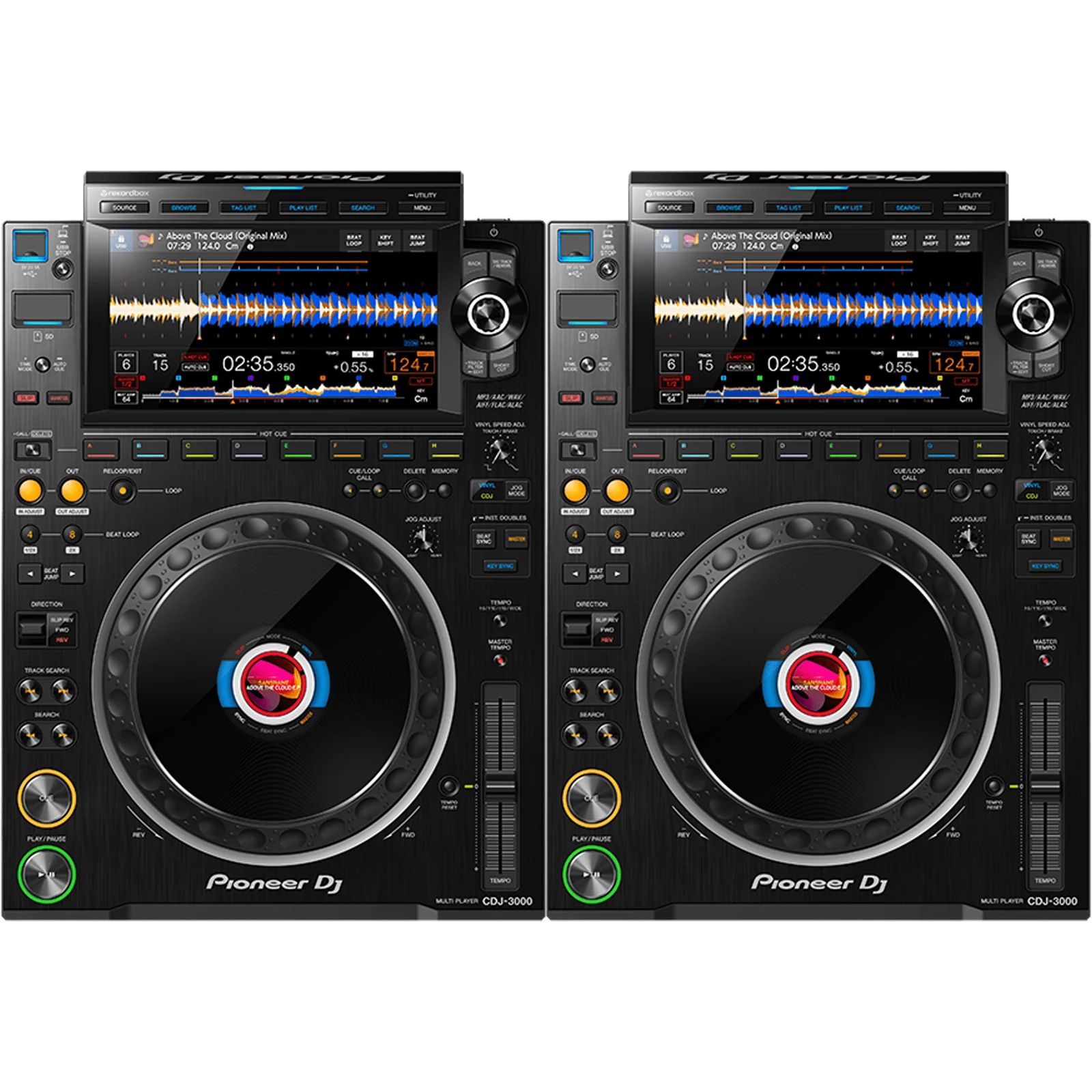 Pioneer cdj-3000 pair hire – club standard dj decks – sheffield