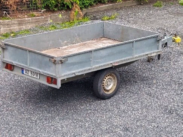 Tipp henger til leie