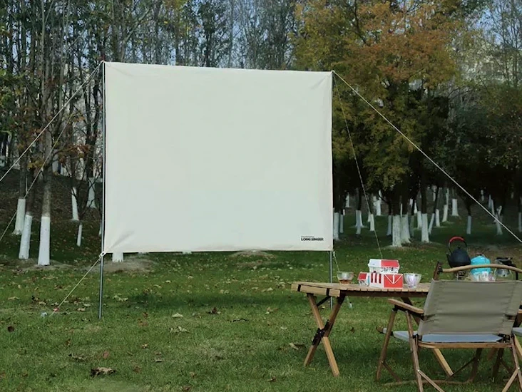 Portable projektorduk - outdoor projector screen