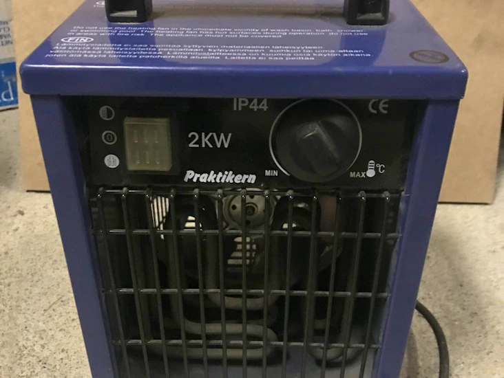 Värmefläkt 2 kw (2000w)