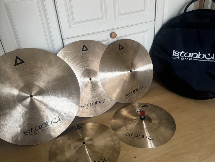 Drum kit cymbals: istanbul agop xist cymbal pack– professional bright & expressive sound