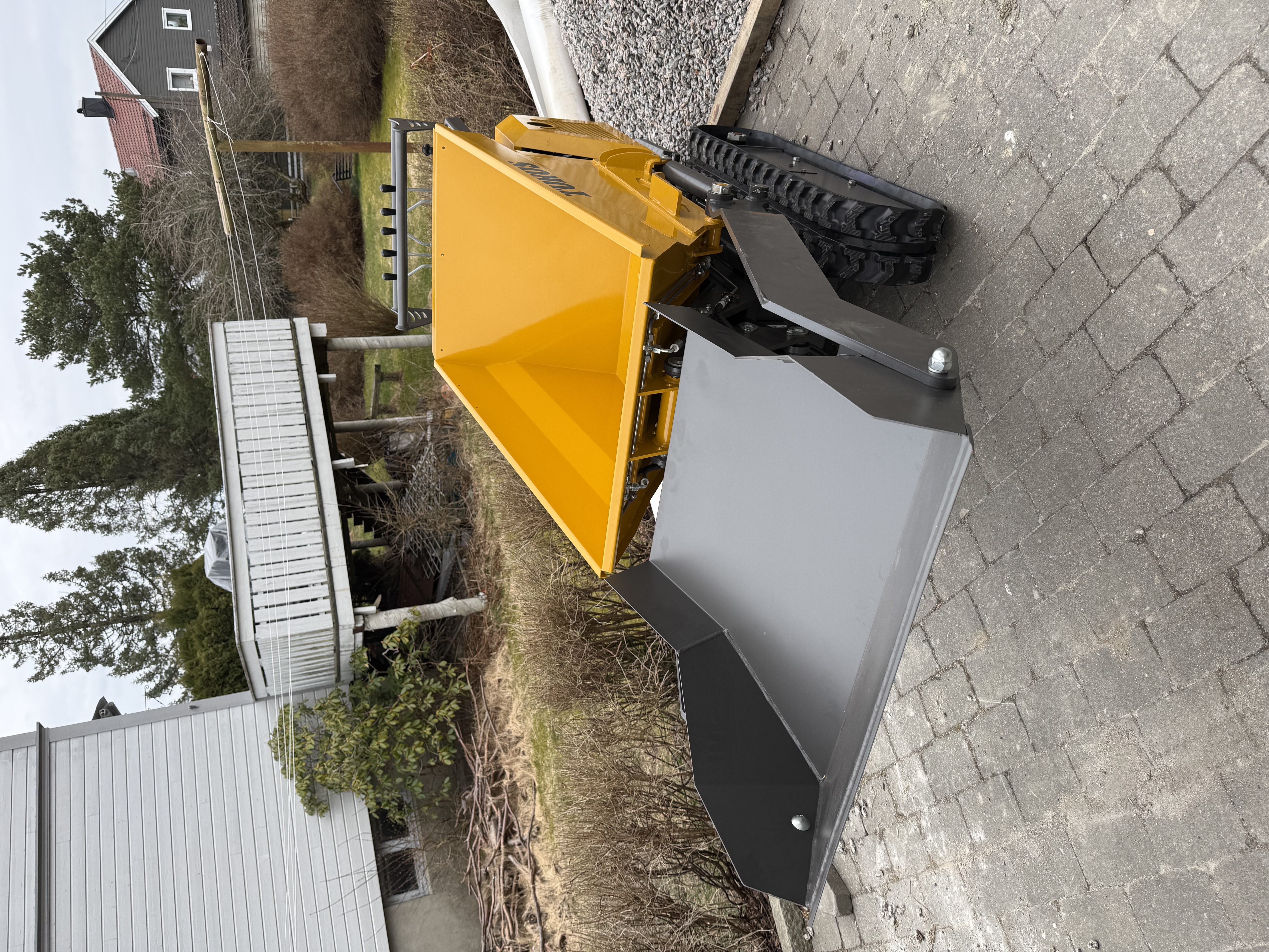 Selvlastende minidumper høyttippende 1,7m