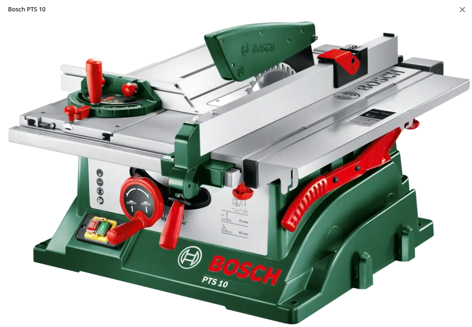 Bosch pts 10