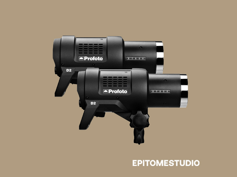 Profoto d2 1000w kit studio flash monolights