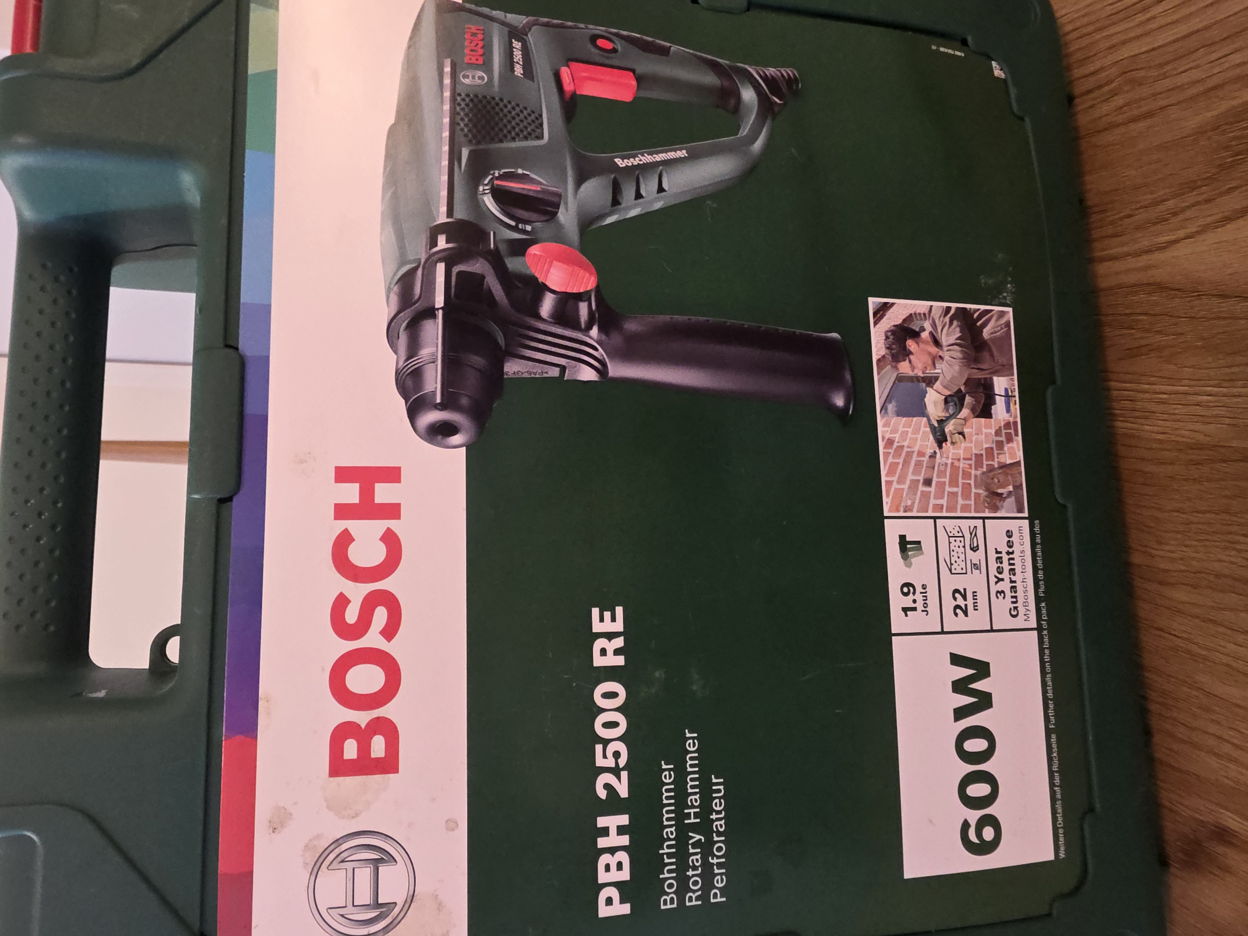 Bosch borrhammare 600w