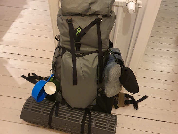 Ryggsäck / fjällvandring / lättvikt / seekoutside unaweep 4800