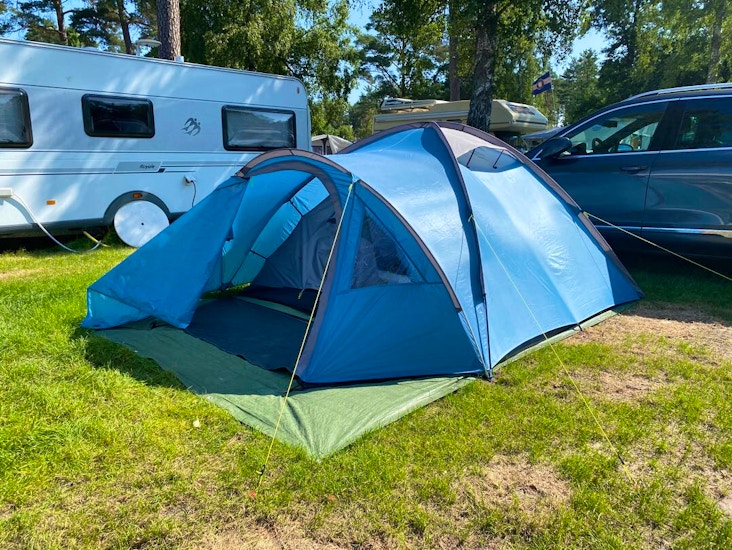 Crivit 4manna tält iglooformat med dubbeltak