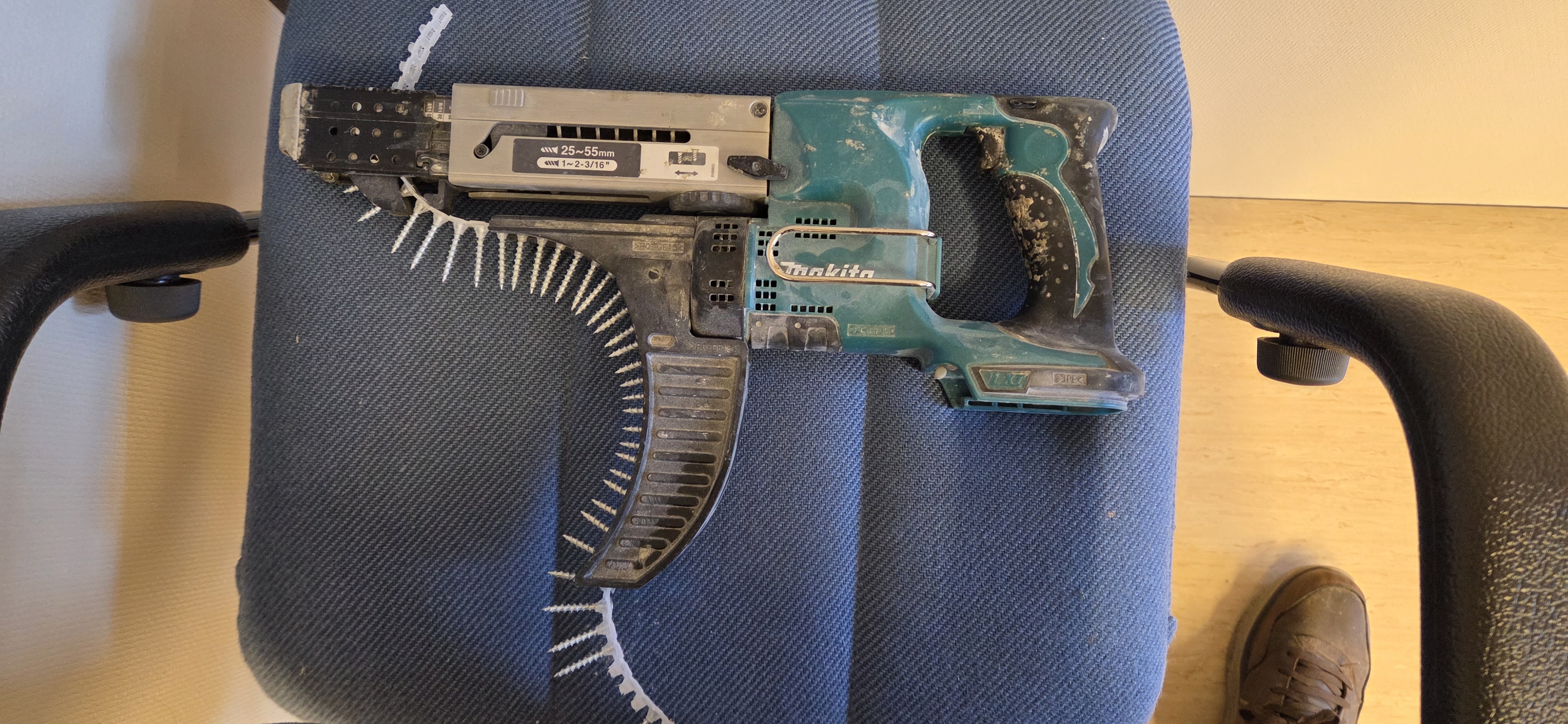Skruautomat 55mm skruer
