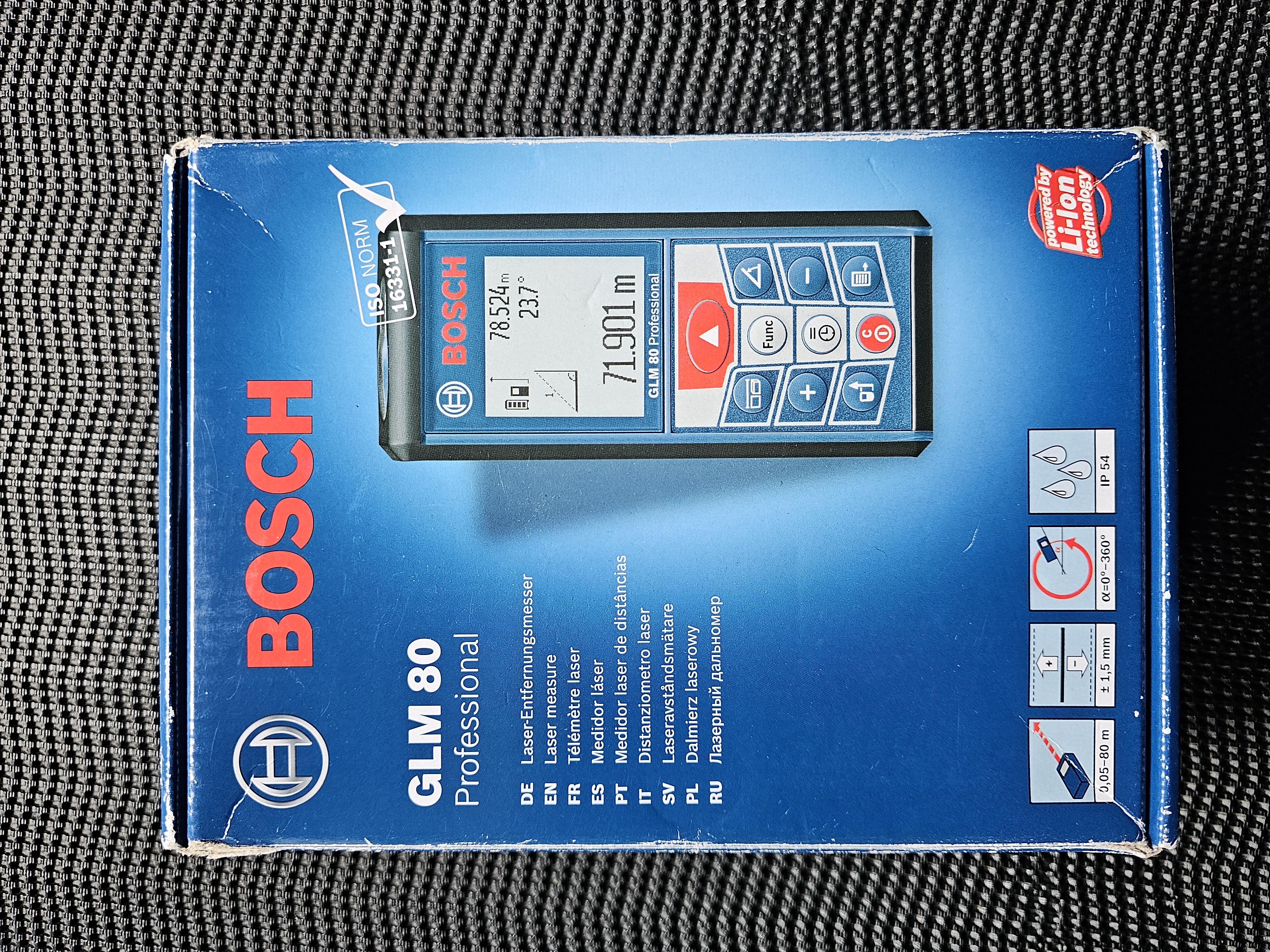 Bosch glm 80