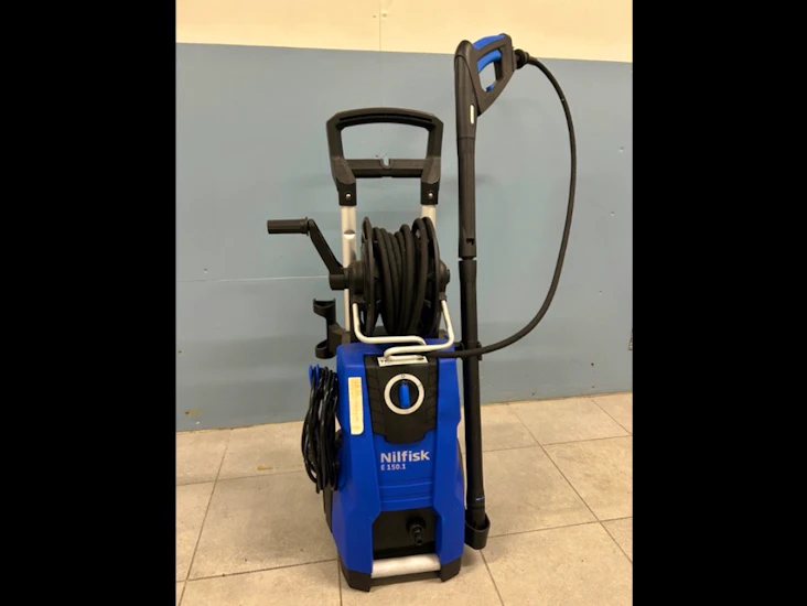 Nilfisk e 150.1 høytrykkspyler med tilbehør