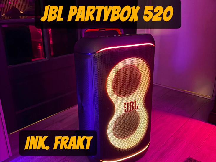 Jbl partybox 520 🔊 🎉 ink. frakt 🚚