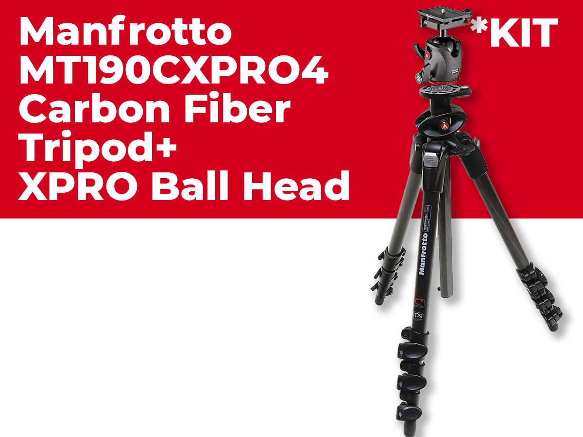 Manfrotto mt190cxpro4 carbon fiber tripod
