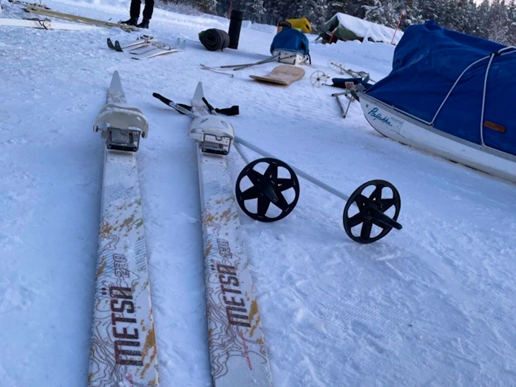 Peltosen 230 cm metsä sukset