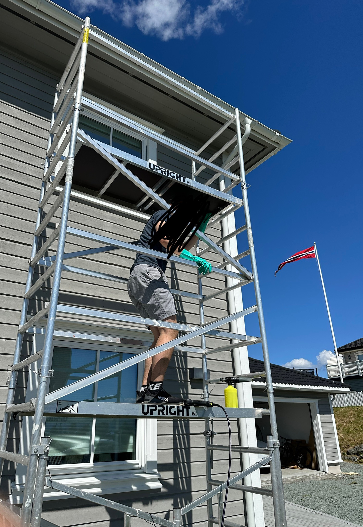 Instant upright tt250 rullestillas, arbeidshøyde 7.3m