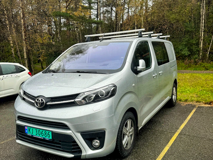 Utleie av toyota proace varebil 2.0 (l1)