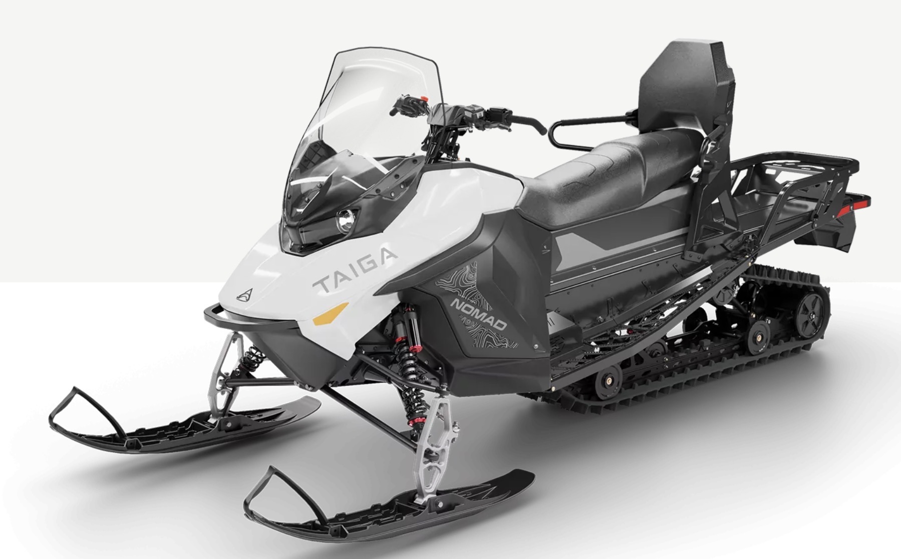 Eldriven taiga nomad snöskoter