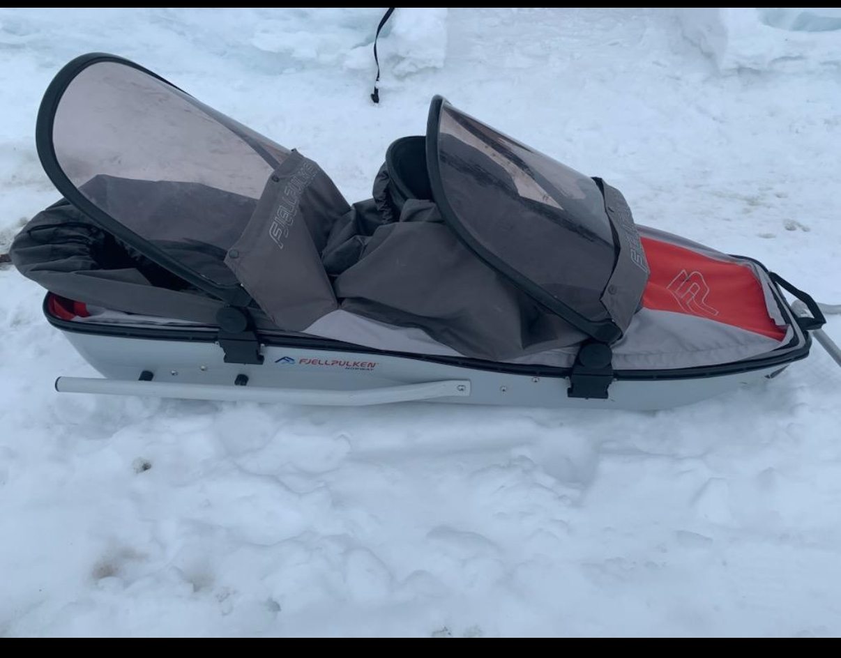 Fjellpulken dobbel barnepulk til leie