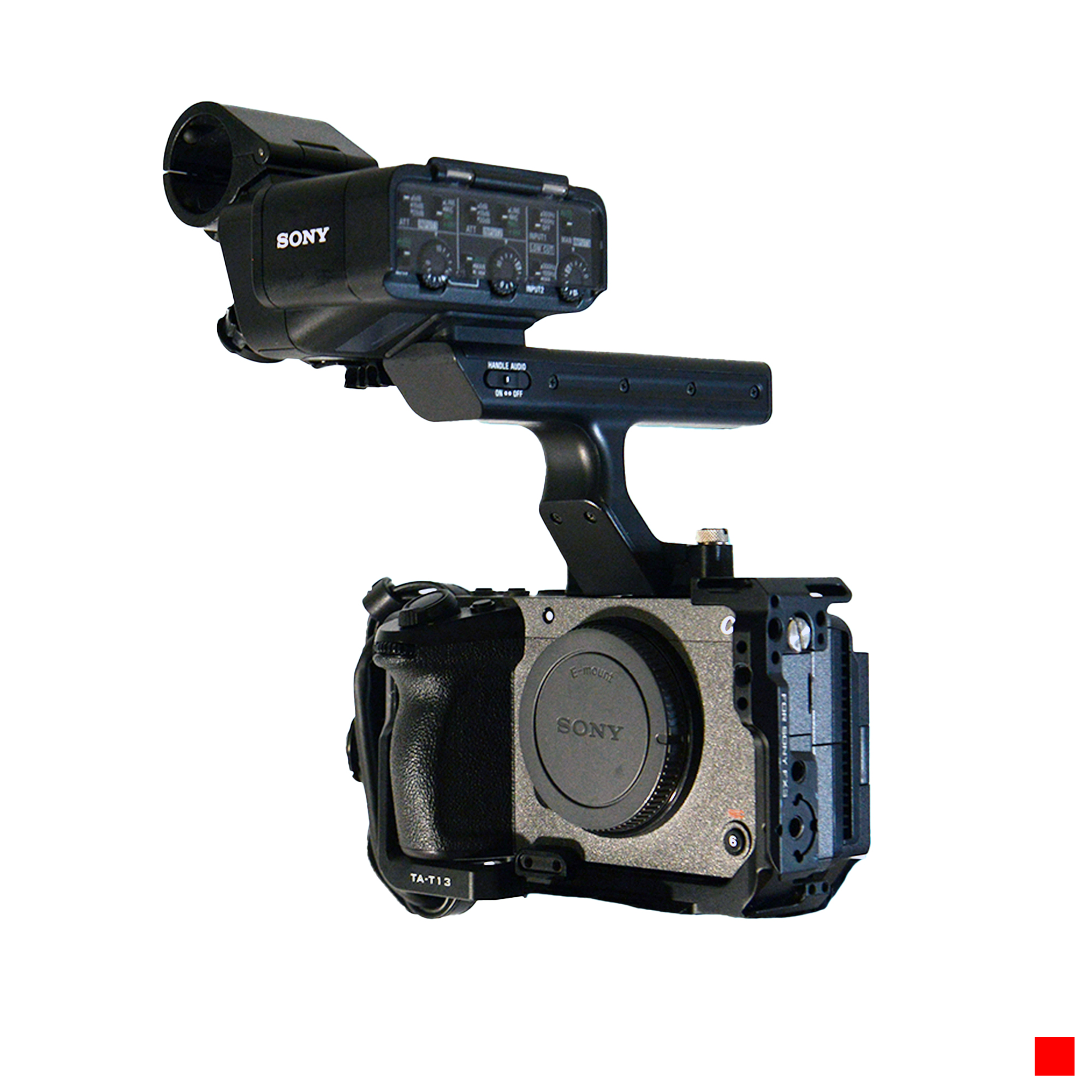 Sony fx30 and xlr handle