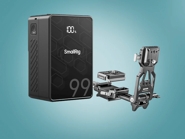 V-mount battery + v mount battery plate