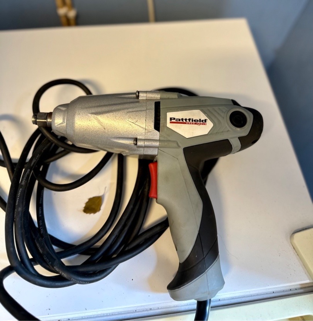 Enklare mutterdragare, pattfield, 450w