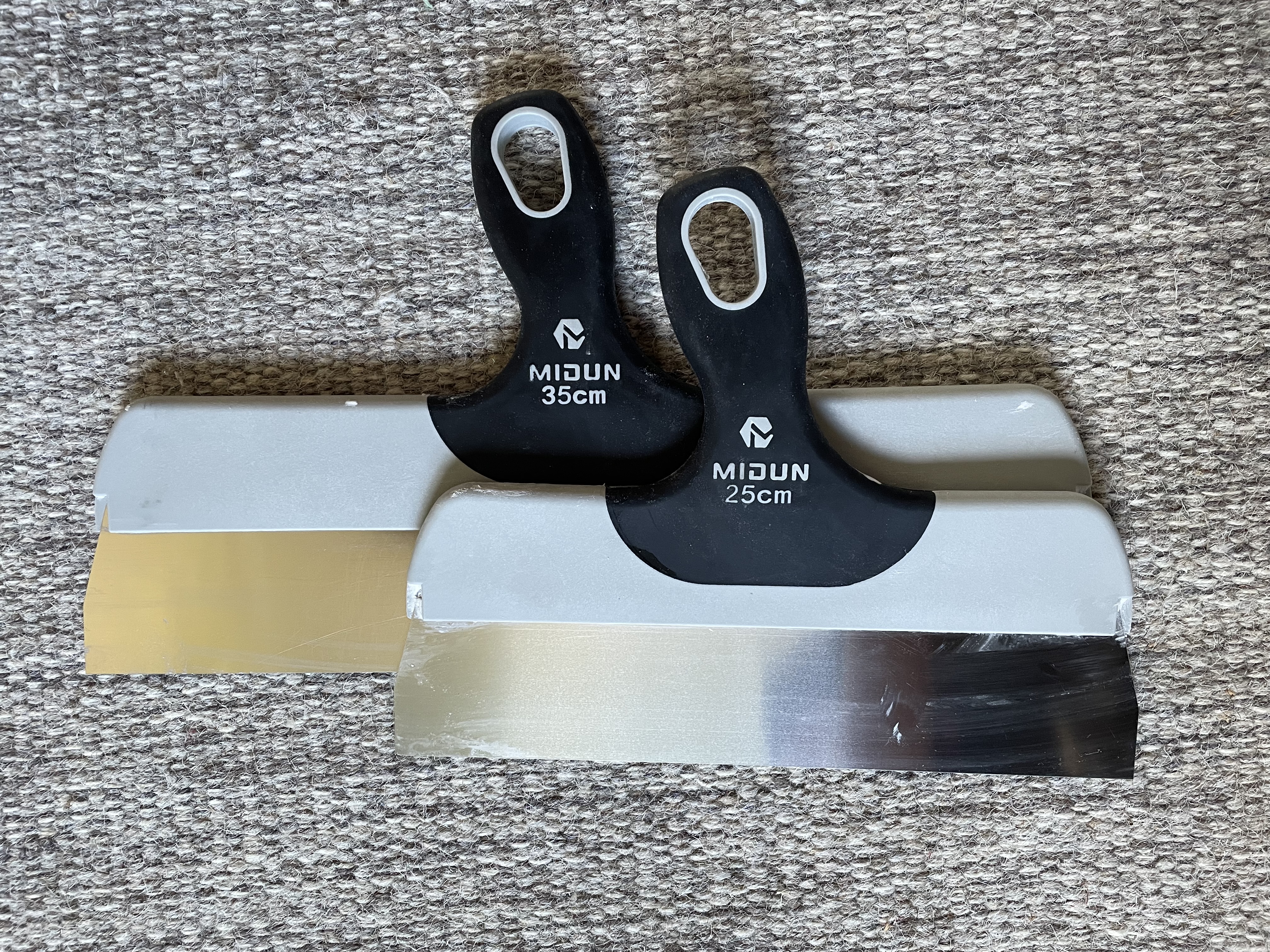 Bredspackel / spackelspade 35cm & 25cm