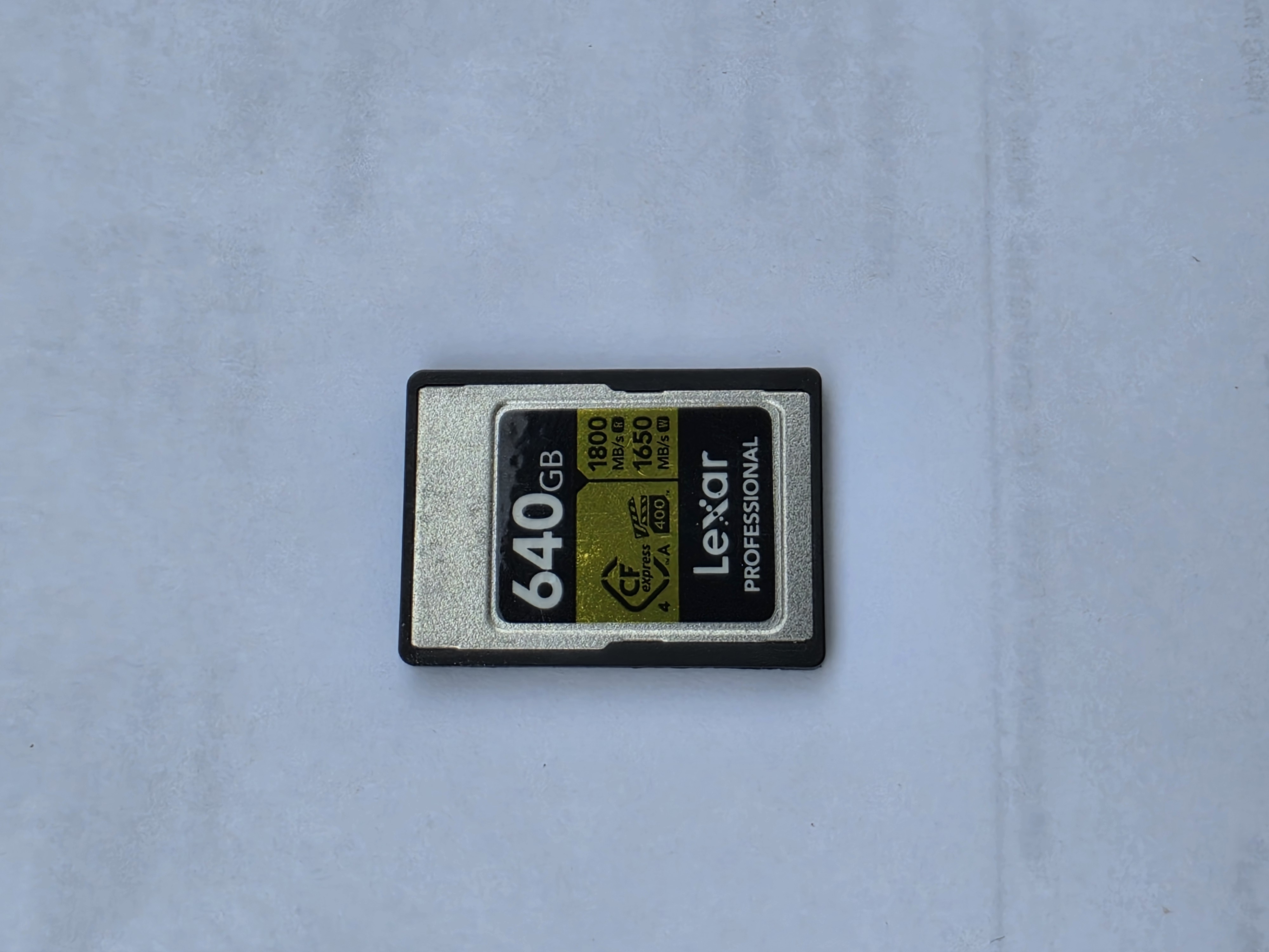 Lexar cfexpress type a 640 gb