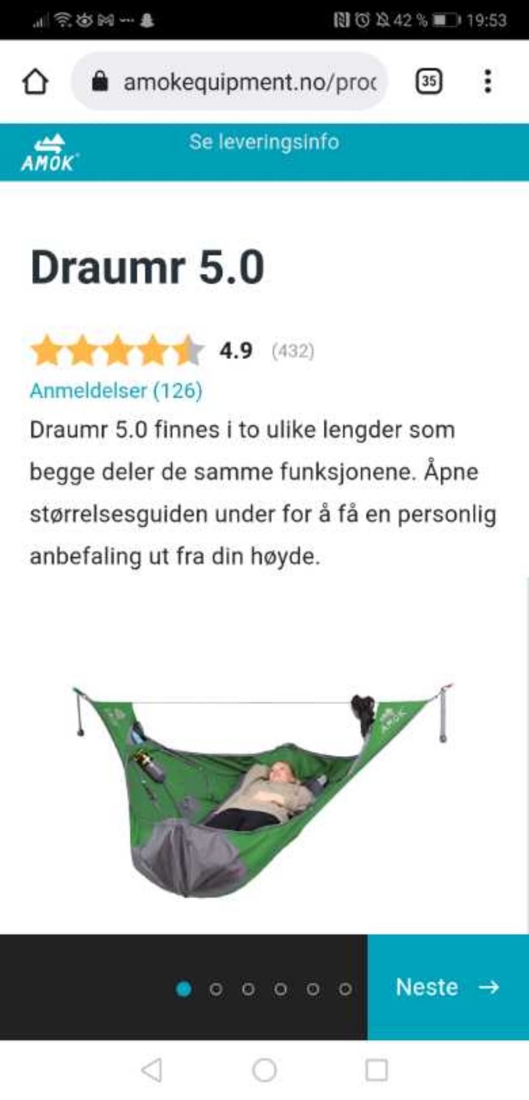 Amok hengekøye