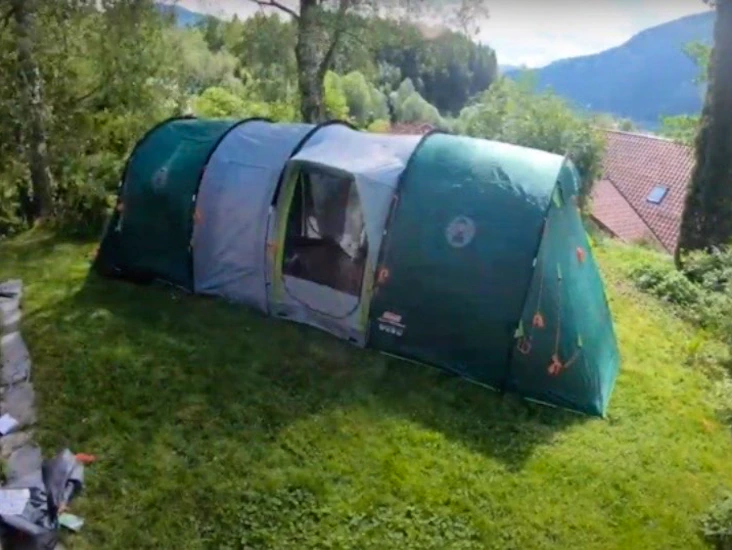 Campingtelt med to soverom