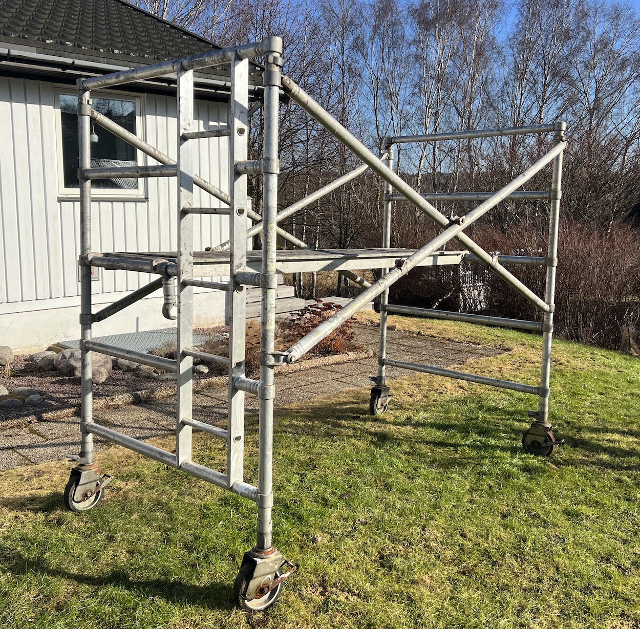 Zip upp rullställning arbetshöjd 5,5 meter