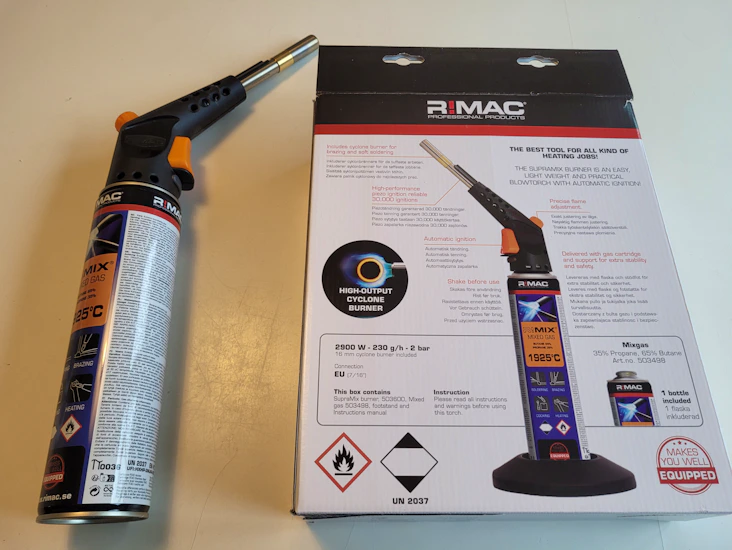 Mixbrännare 1925° r!mac supramix