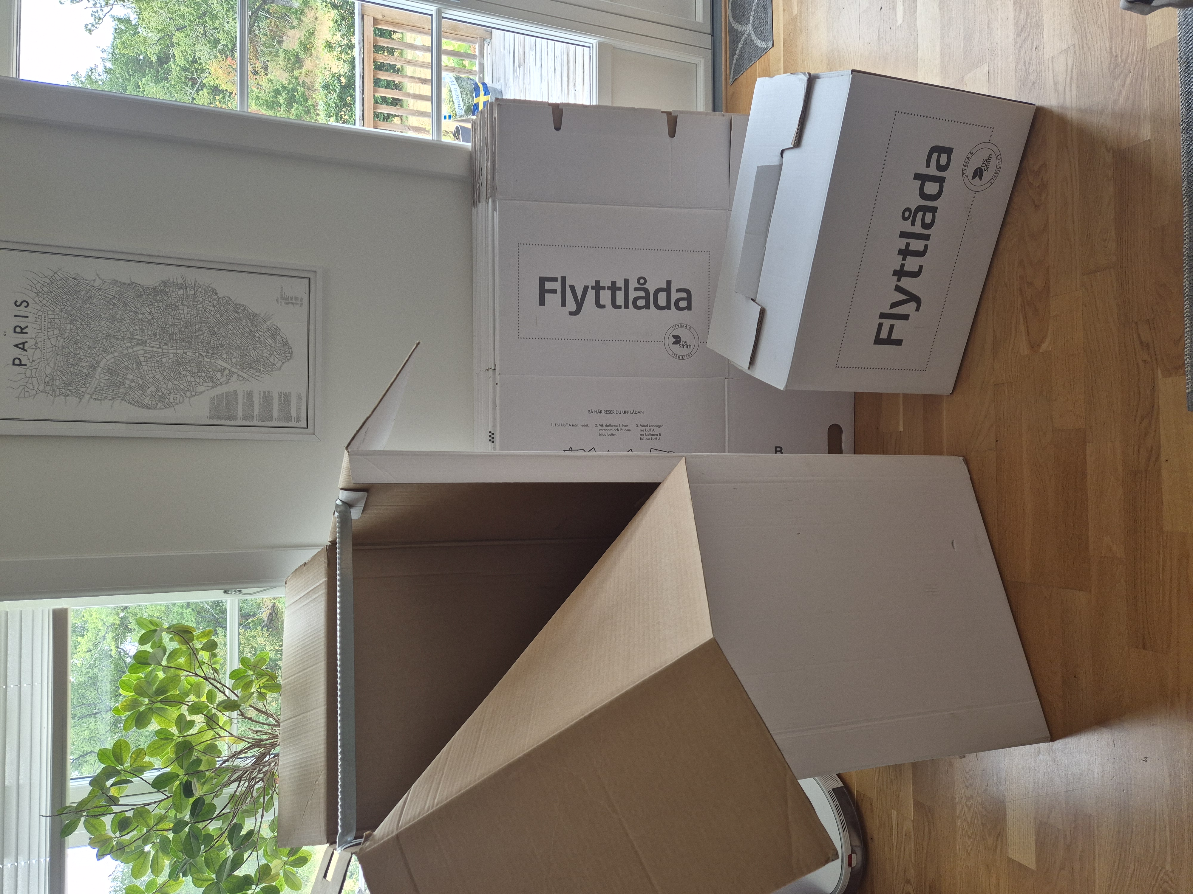 Flyttkartonger