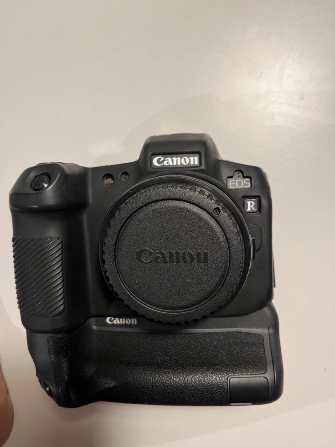 Canon eos r (with adapter and battery grip)
