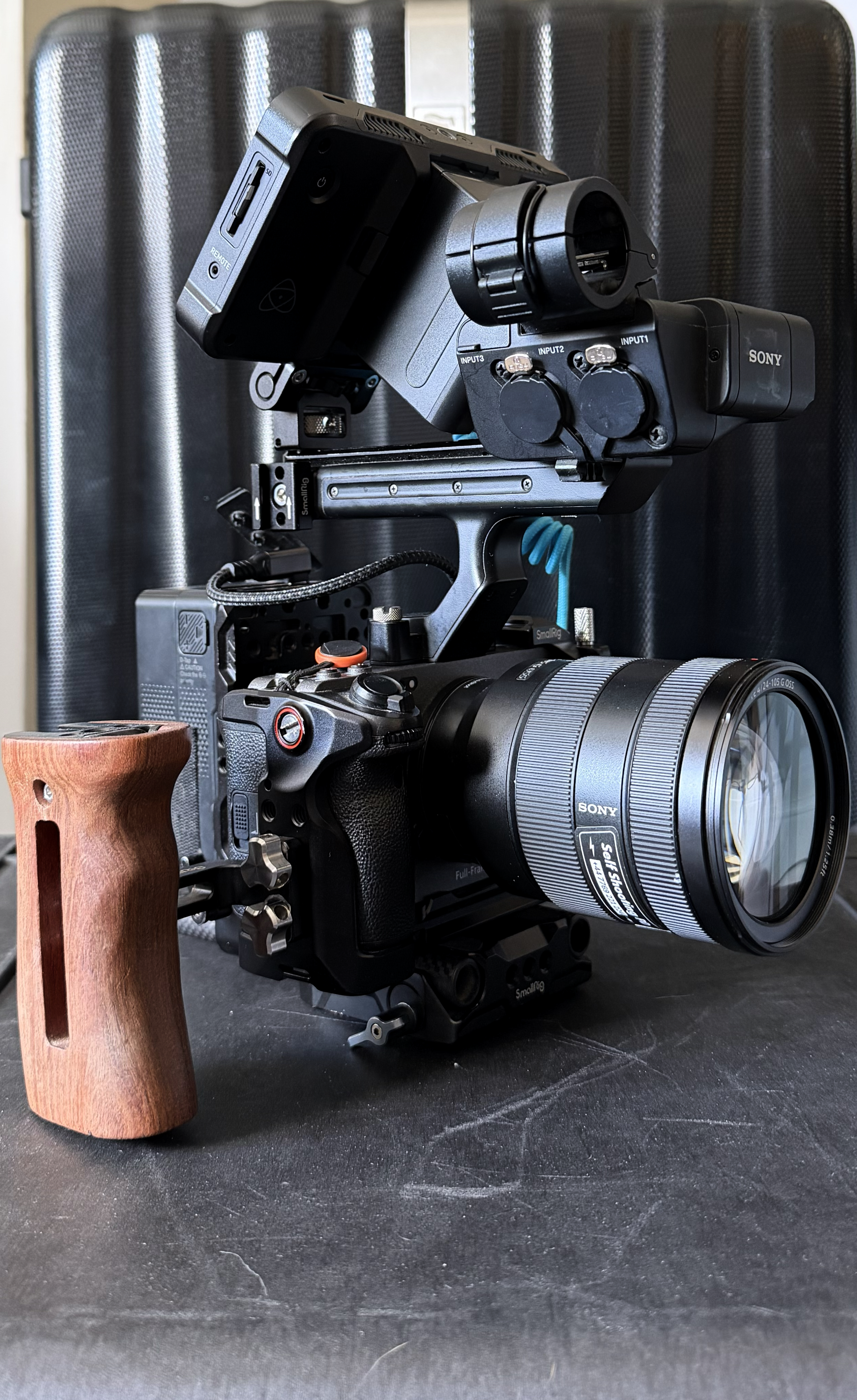 Fx3 cinema camera full rig