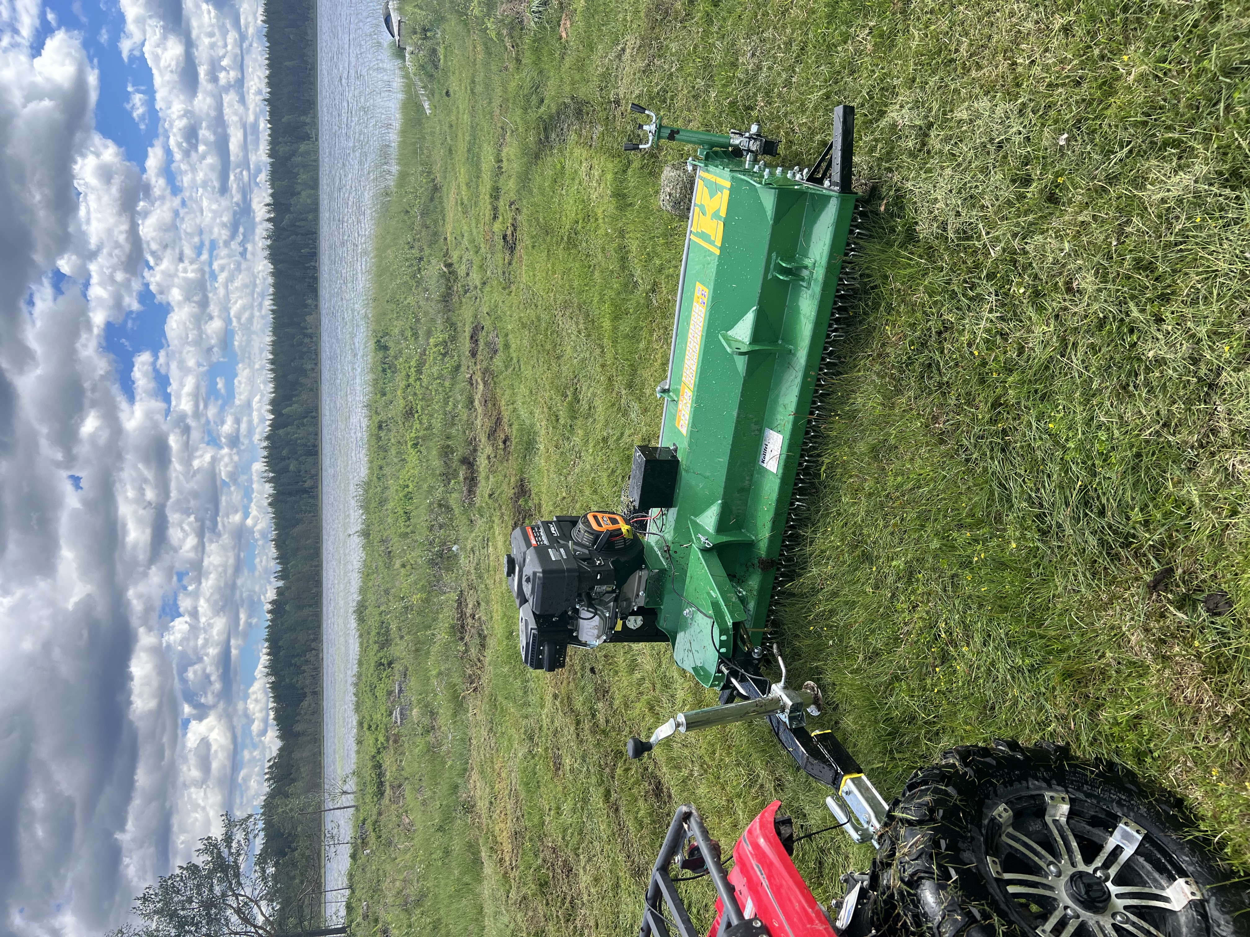 Slaghack betesputs för atv eller dragkrok