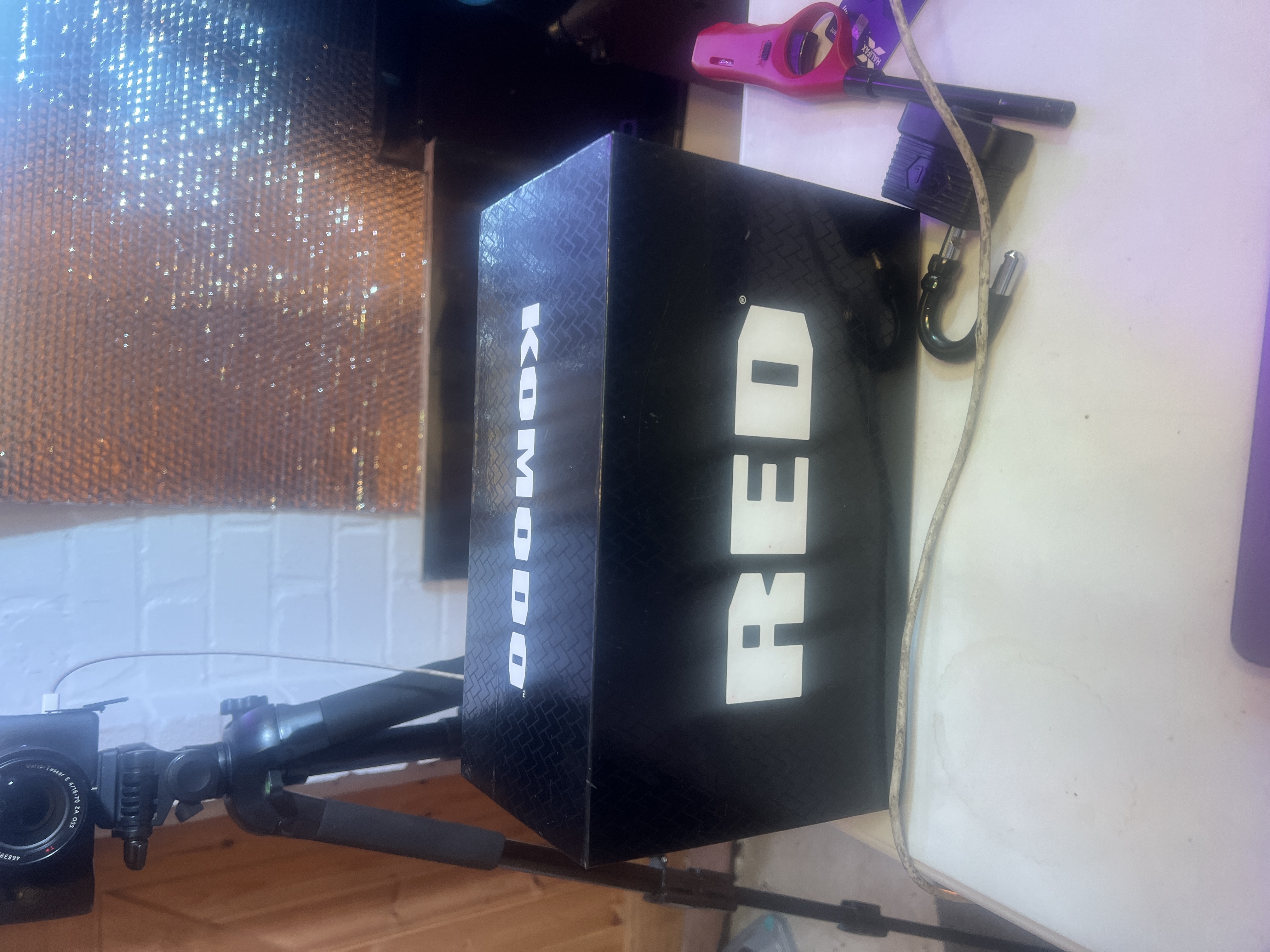  red komodo 6k cinema camera – global shutter