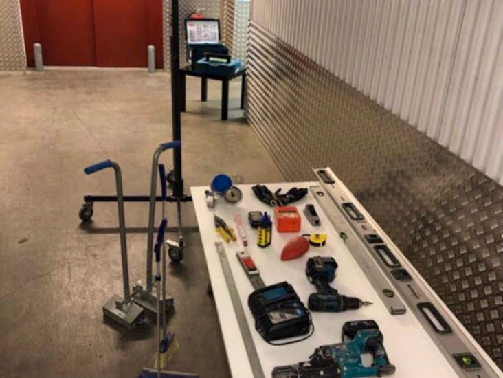 Hela gips packetet skivhiss gips hiss