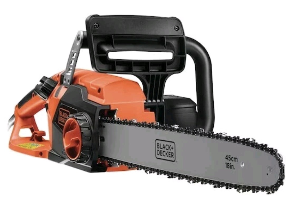 Black & decker becs2245-qs - 2200 w electric chainsaw - 45 cm blade